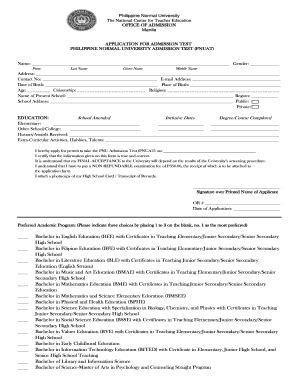 pnuat meaning pnu|Apply for PNUAT .